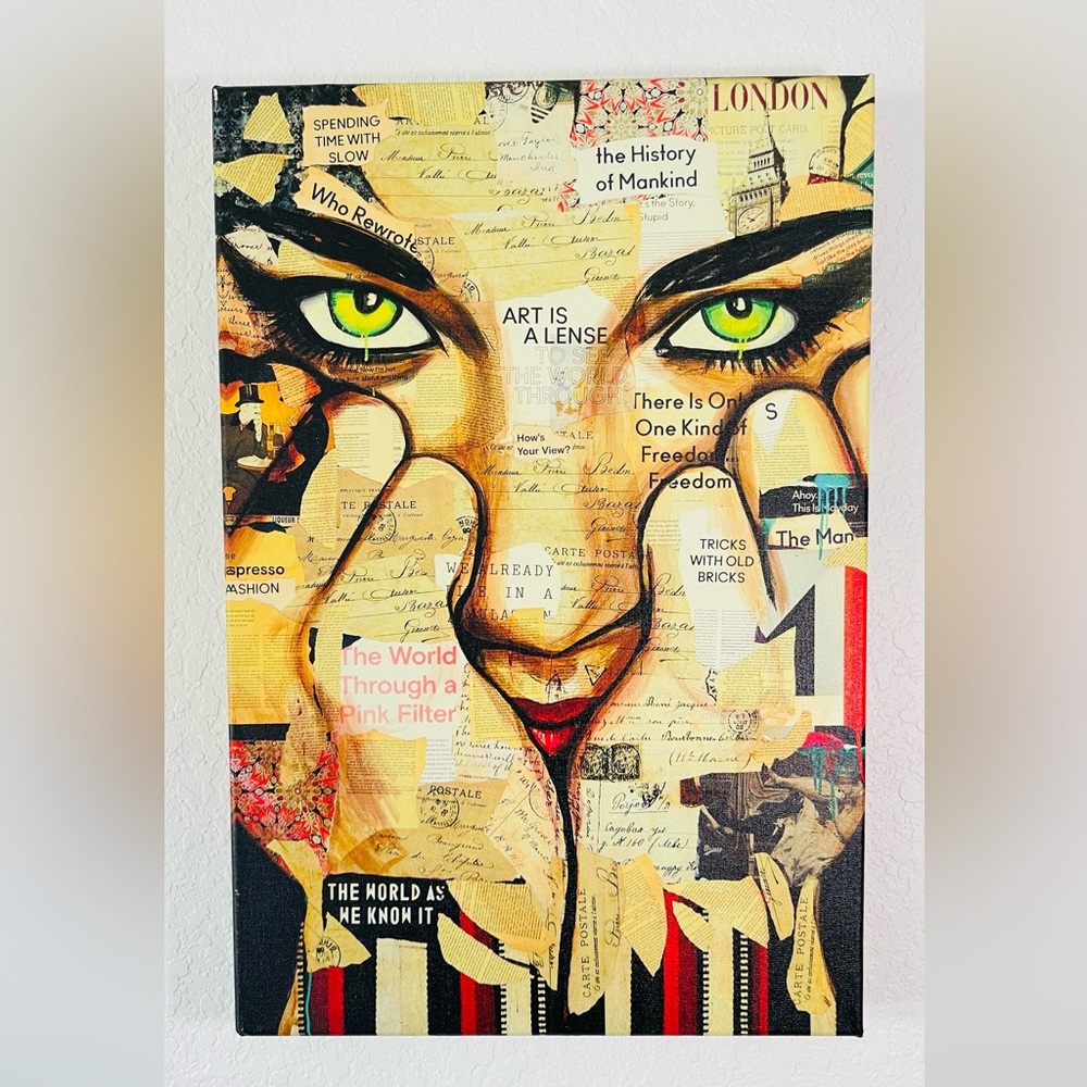 💕iCANVAS💕 Art By Natmir Lura -Beautiful canvas! W 12” W x 18” H
